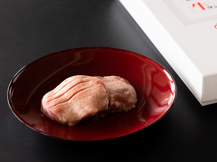 牛タン1本から1枚だけを厳選した牛タンの最上級